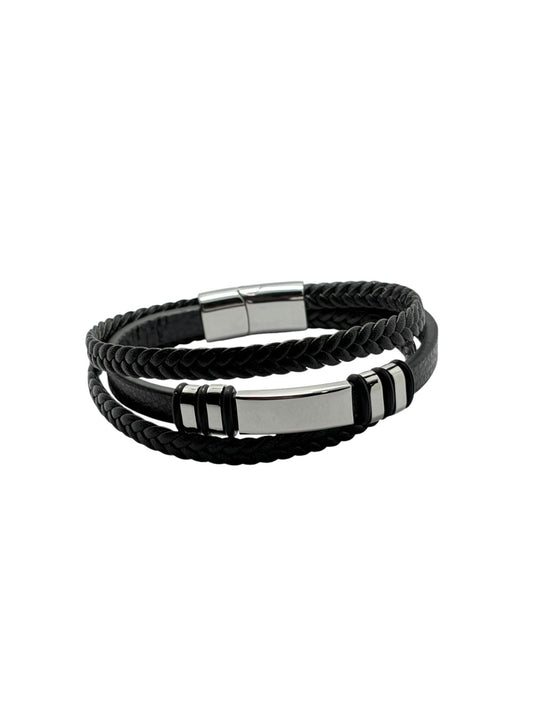 Pulsera de cuero para hombre
