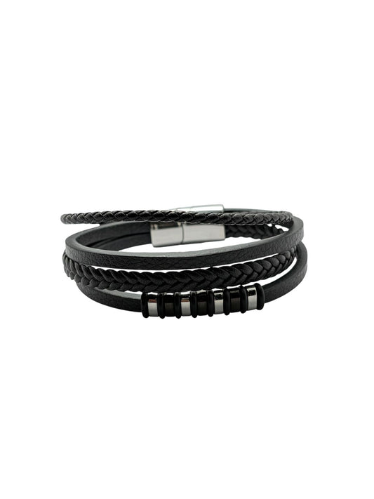 Pulsera de cuero para hombre