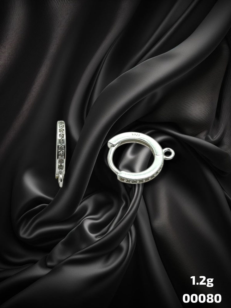 Aro argolla con cubics