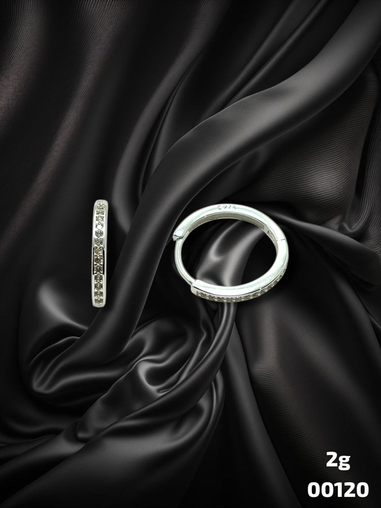 Aro argolla con cubics