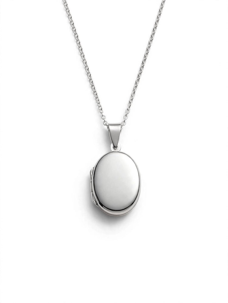 Dije Relicario de Plata Sola